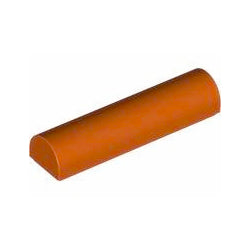 79756-038曲面ブロック1×4-2/3スタッド無ダークオレンジ