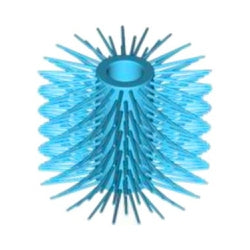 2473-322カーウォッシュブラシミディアムアジュール