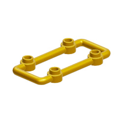 23444-297バー1×6×3-4スタッドパールゴールド