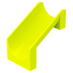 27976-368滑り台4×6×6ネオンイエロー