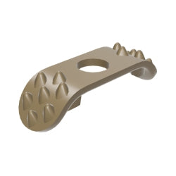 88295-138ショルダーパッドスパイク付きダークタン