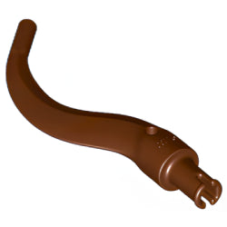 24204-192動物の尾ピン付/穴有)レディシュブラウン