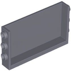 98280-199パネル1×6×3両側スタッドダークブルーイッシュグレイ