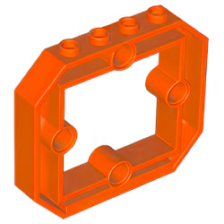 49699-402窓パネル1×6×4-1/3レディシュオレンジ
