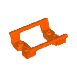 80562-402ローラーコースター直線レール(4L)レディシュオレンジ