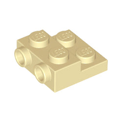 4304-005プレート2×2×2/3側面にスタッド有タン(新型)