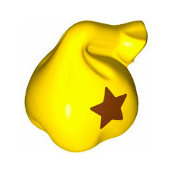 10169pb03取っ手付袋(どうぶつの森ベル)イエロー