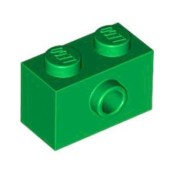 86876-028ブロック1×2片側面に1スタッド有グリーン