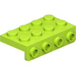 5175-119ブラケット2×4-1×4ライム