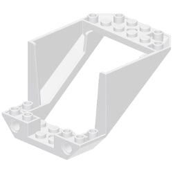5124-001飛行機胴体下部6×8×4貨物ドア口4×6ホワイト