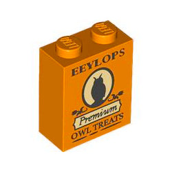3245cpb249ブロック1×2×2(Eeylops Premium Owl Treats)オレンジ