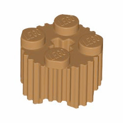 92947-137ブロック2×2丸グリルミディアムダークフレッシュ