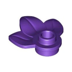 32607-268葉3枚(小)ダークパープル