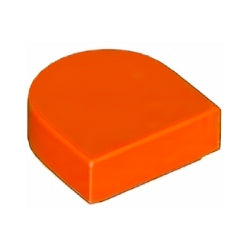 24246-402タイル1×1半円付きレディシュオレンジ