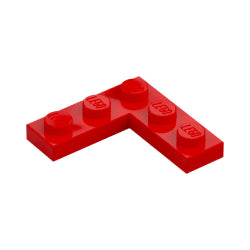 77844-021プレート3×3コーナーレッド