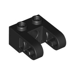 85943-026テクニックブロック1×2ペグ穴1個とリフトアーム付ブラック