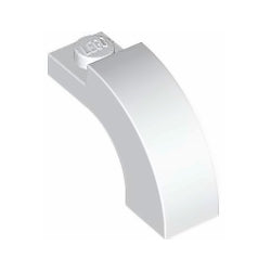 5843-001曲面1×3×1-2/3ホワイト