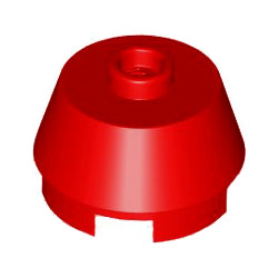 98100-021ブロック2×2丸円錐上部カットレッド