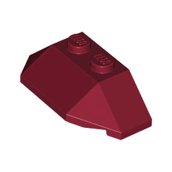 47759-154ウェッジ2×4-3方傾斜ダークレッド