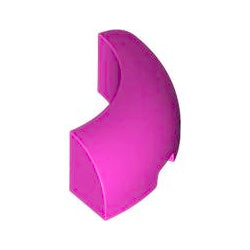 65617-221ブロック3×3×1コーナー丸ダークピンク