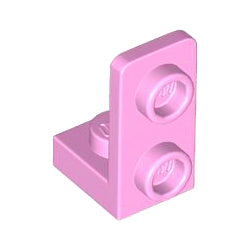 73825-222逆ブラケット1×1-1×2ブライトピンク