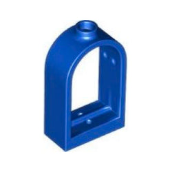 30044-023アーチ型窓枠1×2×2-2/3ブルー