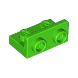 99780-037逆ブラケット1×2-1×2ブライトグリーン