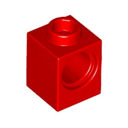 6541-021テクニックブロック1×1ペグ穴1個レッド