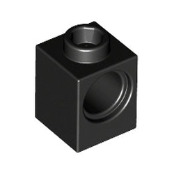6541-026テクニックブロック1×1ペグ穴1個ブラック