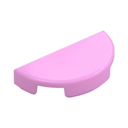 1748-222タイル1×2半円ブライトピンク