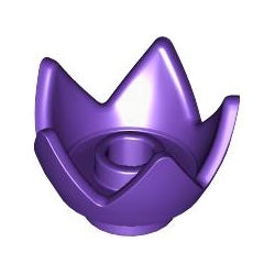 39262-268クラウン-中央1スタッドダークパープル