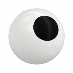 32474pb030テクニックボール車軸穴付ホワイト(ブラックドット)