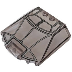 65633pb05ウインドスクリーン6×6×1-1/3(ブラックパンサードラゴン・フライヤー)トランスブラック