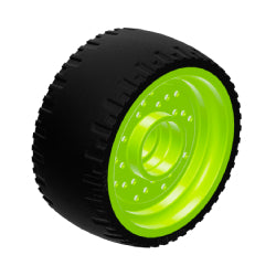 72206pb01-119タイヤ長径24ミリ幅12ミリとライムホイールセット