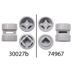 ホイール長径8ミリ×幅9ミリ ライトブルーイッシュグレイ