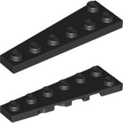 78443-78444-026ウェッジプレート6×2/6×2左(ペア)ブラック