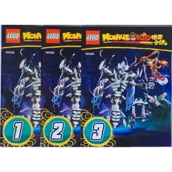 レゴ・モンキーキッドのボーンデーモンとの決戦!(#80028)説明書