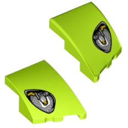 80177pb002-80178pb002カーブウェッジ3×2左右セット(アストンマーチンヘッドライト)ライム