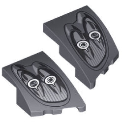 80177pb006-80178pb007カーブウェッジ3×2左右セット(パガーニ・ユートピアヘッドライト)ダークブルーイッシュグレイ