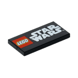 87079pb1133タイル2×4(LEGO Star Wars)ブラック