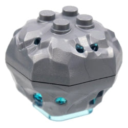 88644c01-179岩上下セット(トランスライトブルークリスタル)フラットシルバー