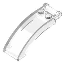 92474-040ウインドスクリーン6×6×2-取っ手付トランスクリア