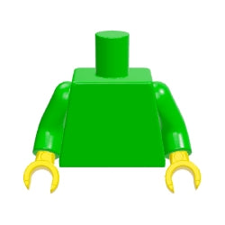 973c90-037トルソー無地008ブライトグリーン