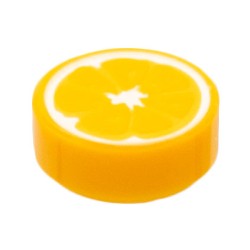 98138pb262タイル1×1丸(オレンジ)ブライトライトオレンジ