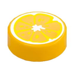 98138pb262タイル1×1丸(オレンジ)ブライトライトオレンジ