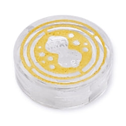 98138pb285タイル1×1丸(ハリーポッター逆転時計)トランスクリア