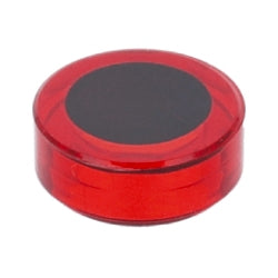 98138pb369タイル1×1丸(ブラックサイクル)トランスレッド