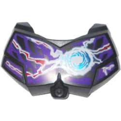 98603pb007ヒーローファクトリーチェストアーマースモール(チーマ・ラザール)パールダークグレイ