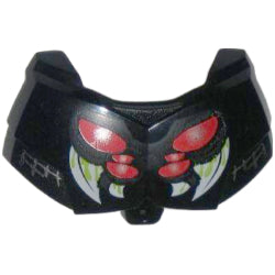 98603pb011ヒーローファクトリーチェストアーマースモール(蜘蛛の赤目と牙)ブラック