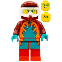 cty1351スタントドライバーの女性(ファイヤー#60311)